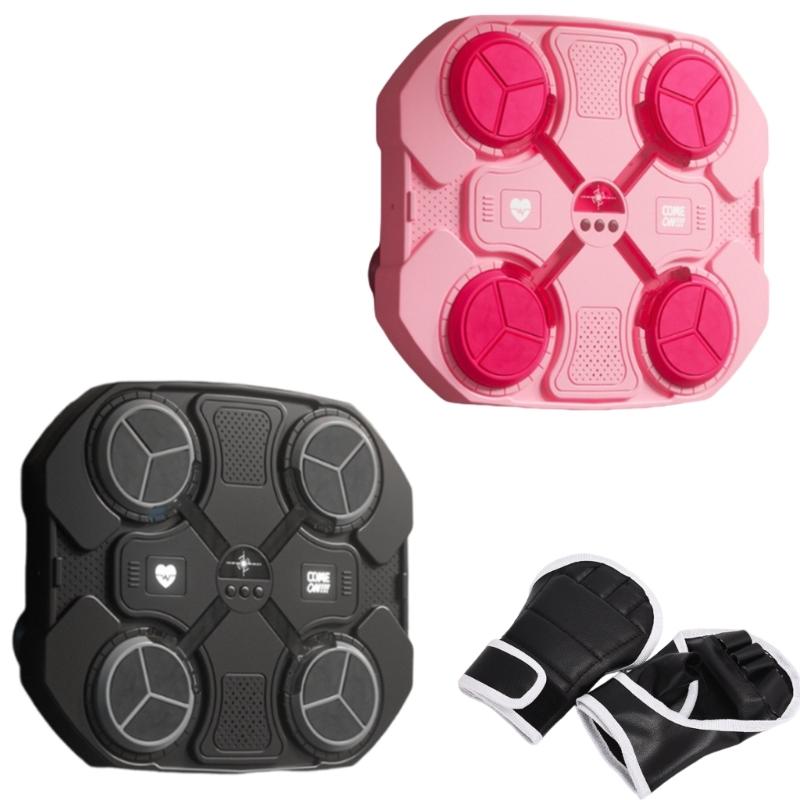 Kid Boxing Training Workout Equipment with Boxing Gloves Wall Mounted Boxing Targets Punching Bag Musical Boxing Machine