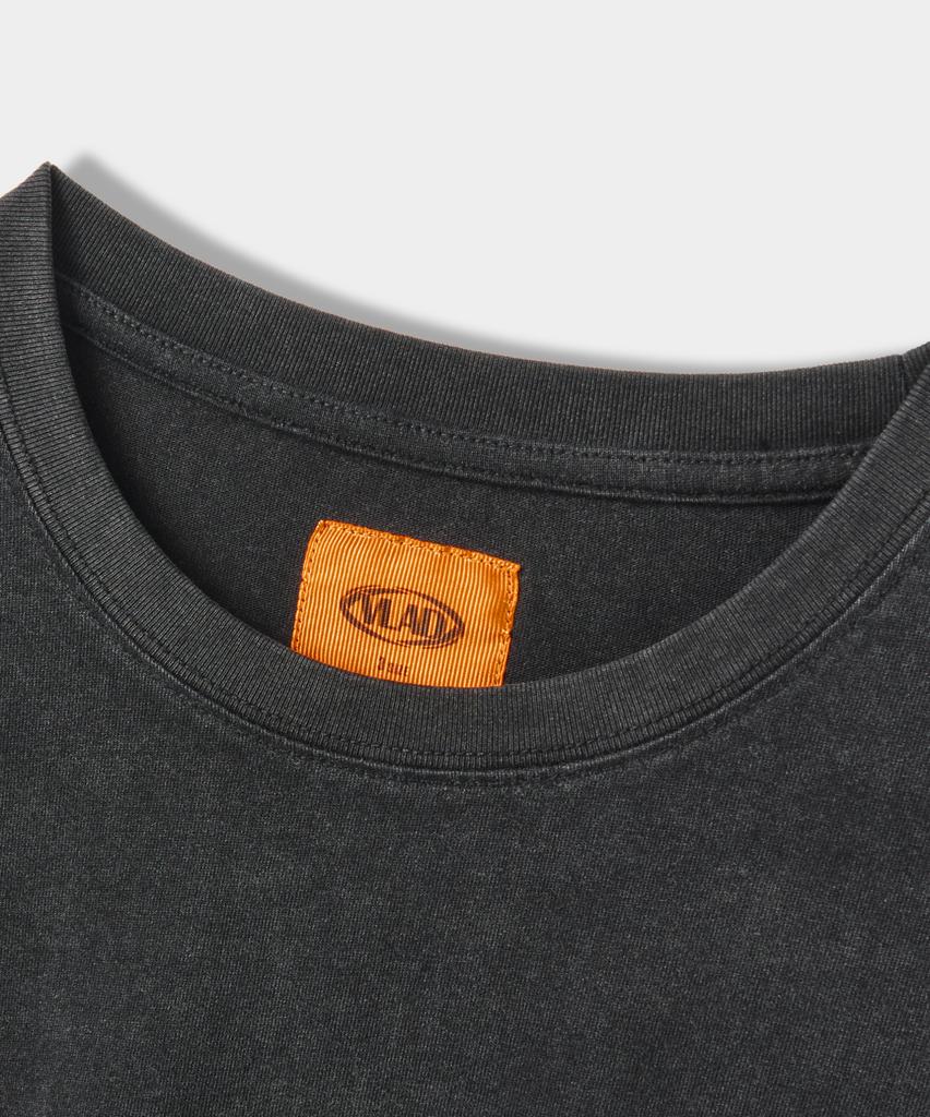 Dimiteulibeullaeg Vlad Small Logo T-Shirt_Pigment Charcoal