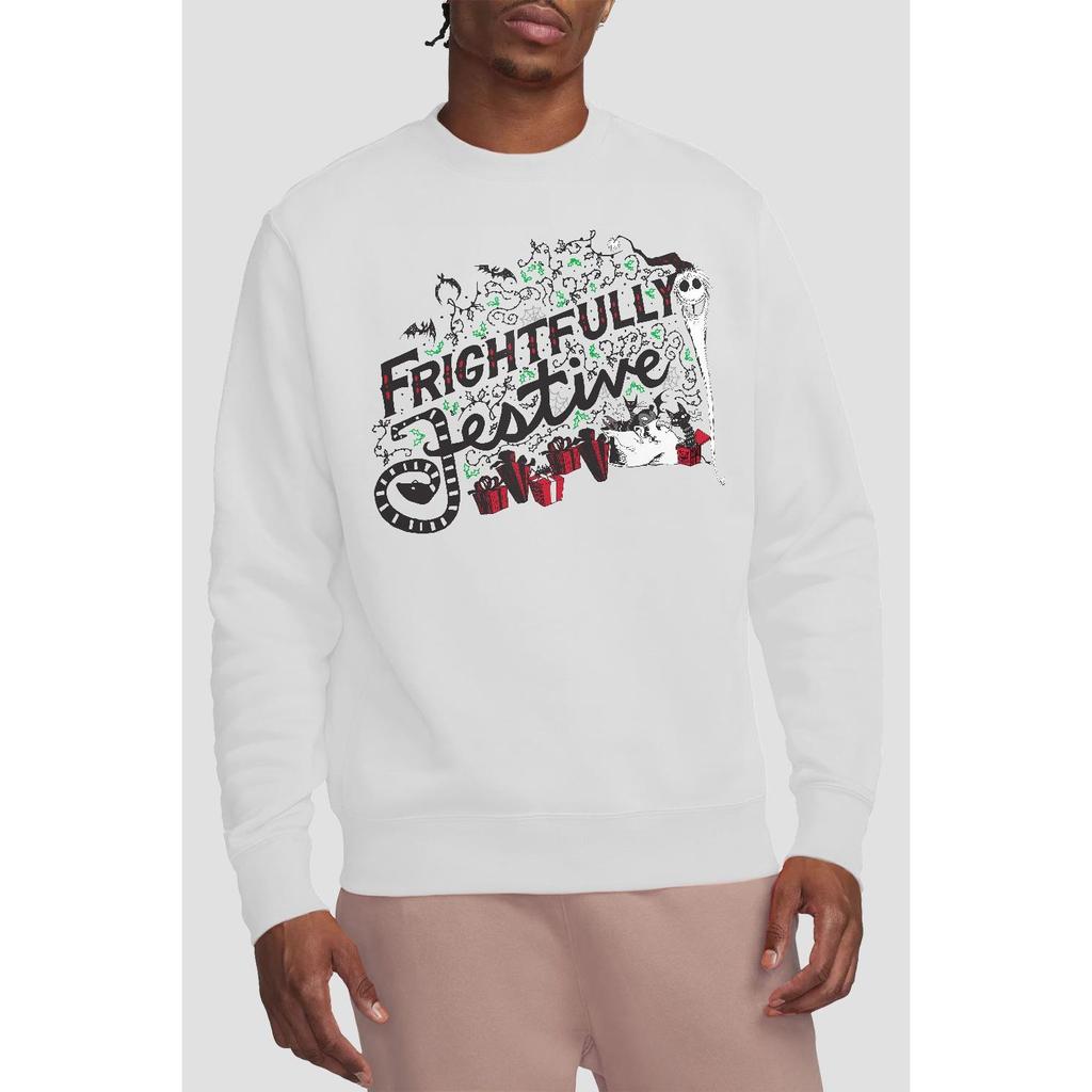 The Nightmare Before Christmas Unisex Adult Frightfully Festive Holiday Sweatshirt