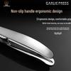 Durable Zinc Alloy Multi-Functional Garlic Press & Masher with Peeler