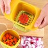 Multifunktionaler Gemüseschneider, Pommes-Frites-Schneider, Haushalt, Handdruck, Zwiebelschneider, Gurke, Kartoffelschneider, Küchenwerkzeuge