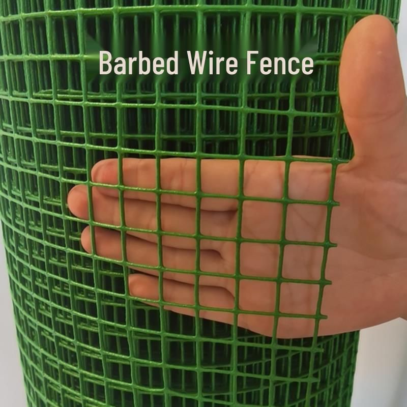 Rustproof Green Plastic-Coated Mesh Wire Fence for Chicken Enclosure