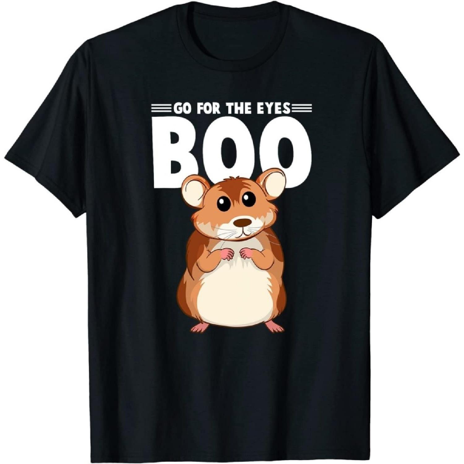 

NKNSHOP Go for The Eyes Boo Hamster Guinea Pig Gifts Women Hamster T-Shirt, Long Sleeve Shirt, Sweatshirt, Hoodie XXXXXL різнокольоровий