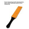 Double-Sided Leather Sharpening Strop Knife Blade Sharpener Home Sharpening Tool(Large Size )