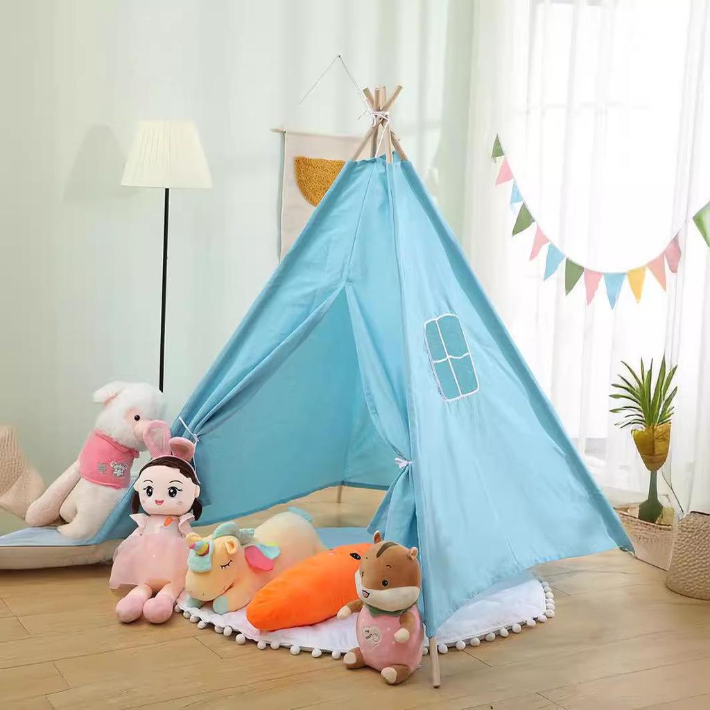 Children's Indoor Tent: Princess & Indian Playhouse for Kids