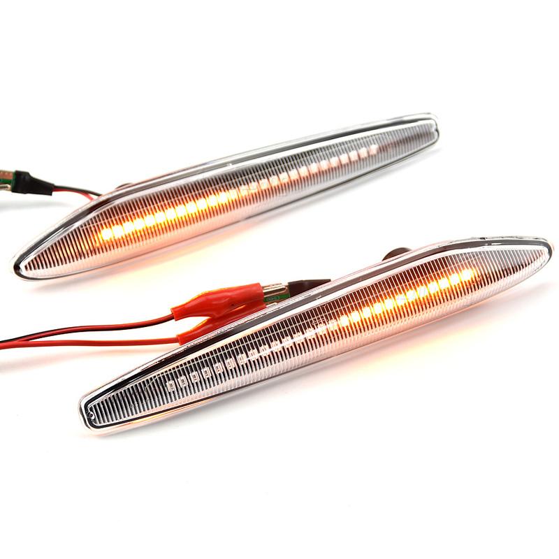 2X Dynamische LED Seite Marker Licht Pfeil Blinker Blinker Anzeige Lampe Für Alfa Romeo 159 Sportwagon typ Boera Spider typ 939