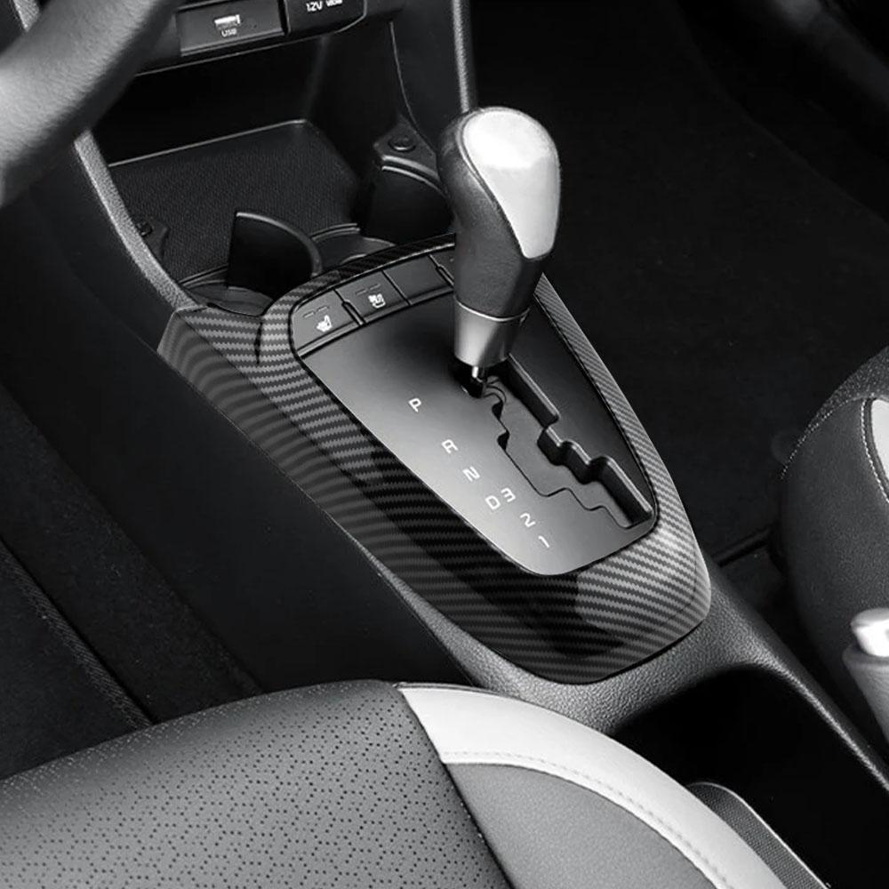 For Kia Morning 2021 2022 2023 Picanto 2019 Gear Shift Knob Panel Frame Cover Decoration Sticker Trim Moulding Car Accessories