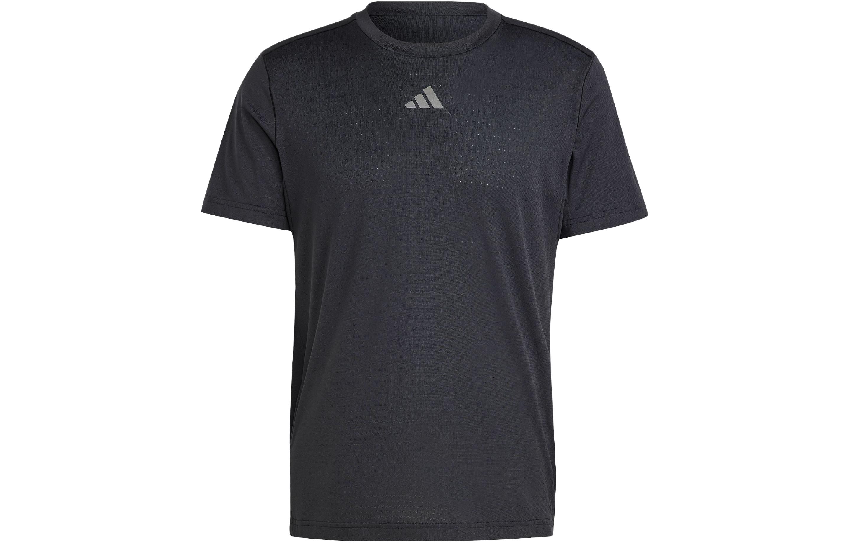 Adidas Set-in Sleeve T-Shirt Men s Black IM1112 S