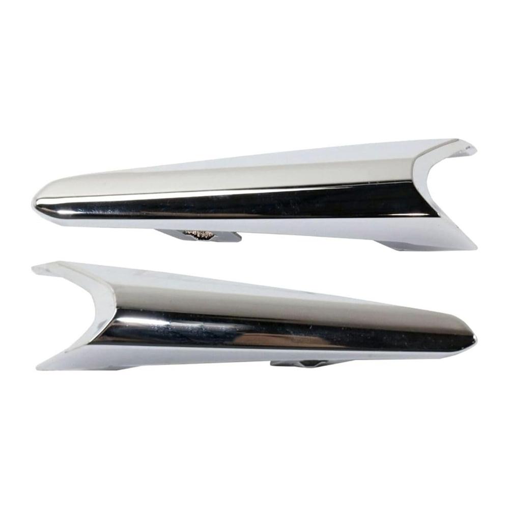 Left Right Chrome Fog Lamp Molding Cover Fit For Mazda 3 Sport 2017-2018