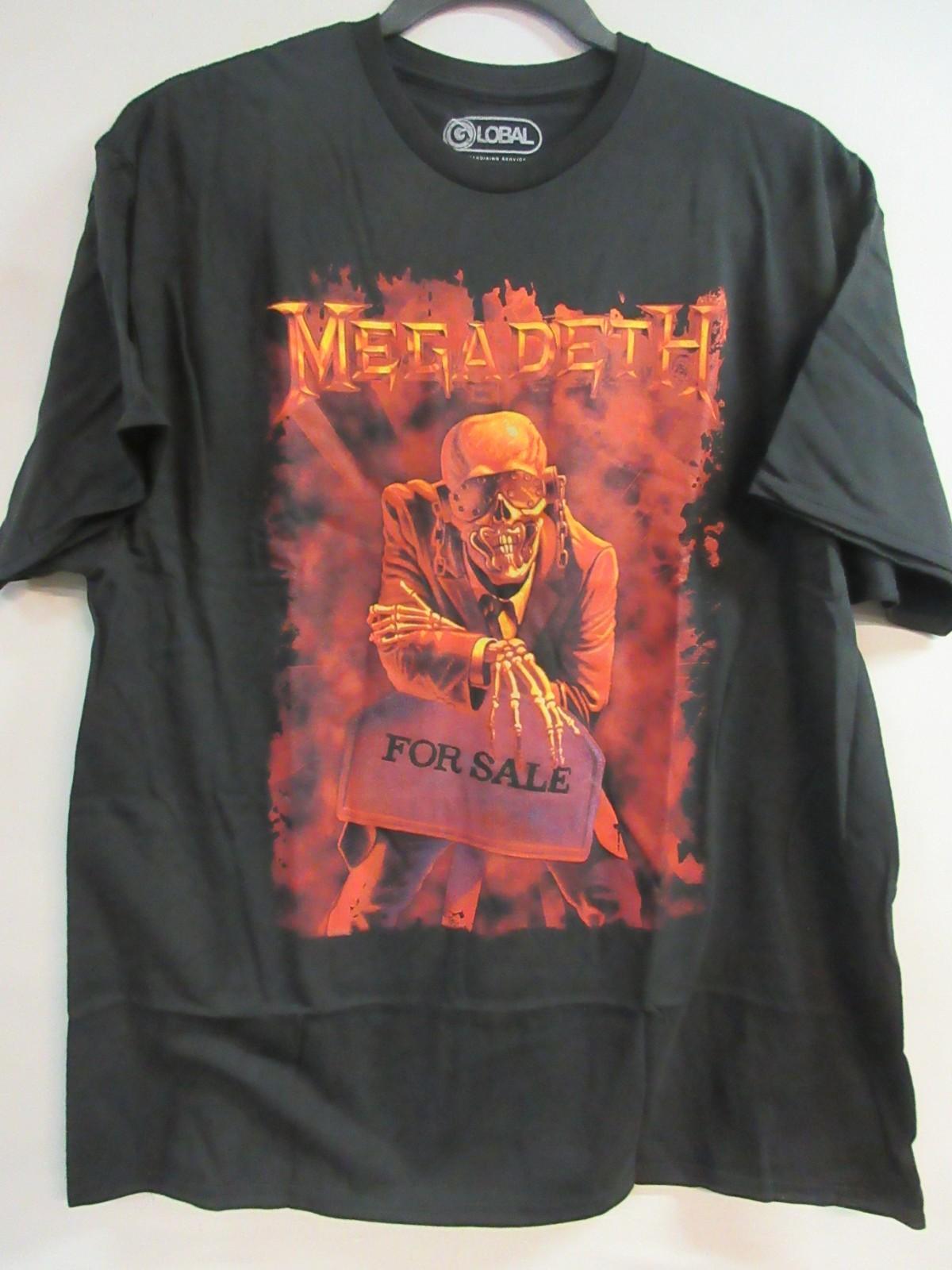 MEGADETH OFFICIAL MERCH PEACE SELLS 2023 BAND CONCERT MUSIC T- 2XL / XXL Unisex T-Shirt XL