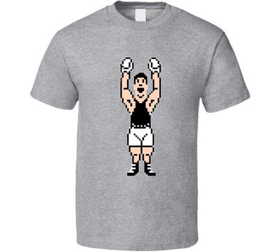 Little Mac 8 Bit Mike Tyson's Punch Out Boxing Video Game T Shirt