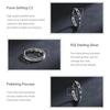 Modian Silver Rings Stackable Vintage Finger Platinum Plated Rings For Women Wedding 925 Sterling Silver Fine Jewelry