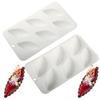 6 or 8 Cells 3D Shell Design Pudding Mousse Cake Moulds Madeleine Dessert Chocolate Silicone Mold Cake Decorating Tools