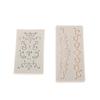 1/5Pcs Baroque Silicone Mold Diy Baroque Border Mold Baroque Silicone Mold Border Molds For Cake Fondant Trim Decoration