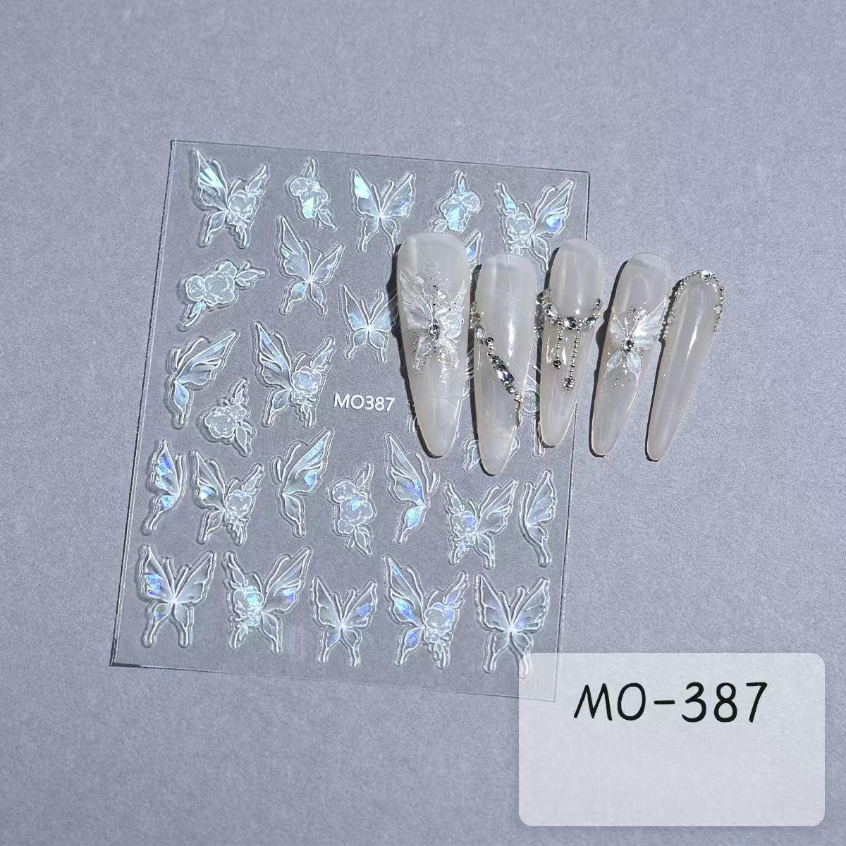 

Акварельная наклейка для дизайна ногтей «Бабочка», Магия витража, Легкая бабочка, Рельефная, Трехмерная, Ракушечная, Легкая бабочка, Аппликация для ногтей, Украшение White