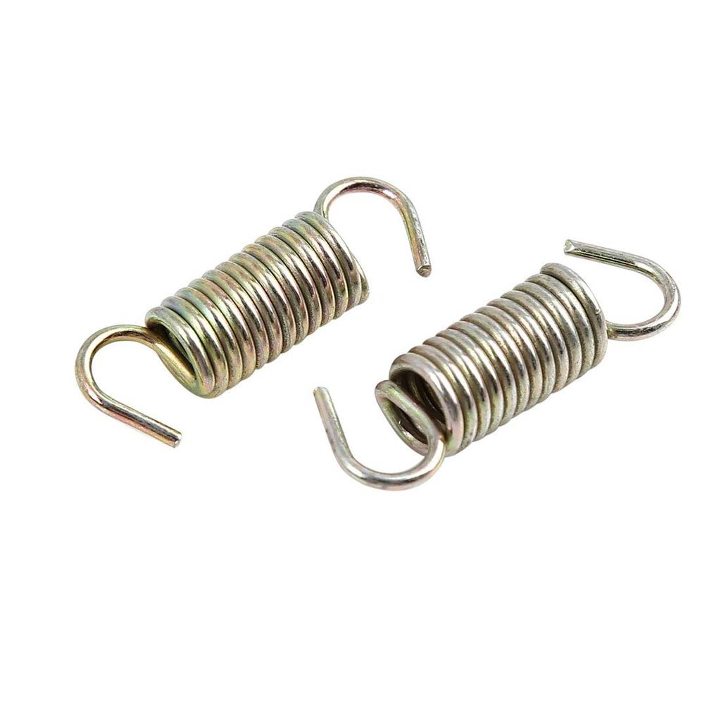 uxcell Motor Bike Return Springs Tripod Return Springs Stainless Steel for GS125 3cm 4pcs