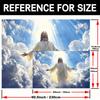 1 piece  2D party background Resurrection of Jesus Ascension background party  outdoor decoration  party banner