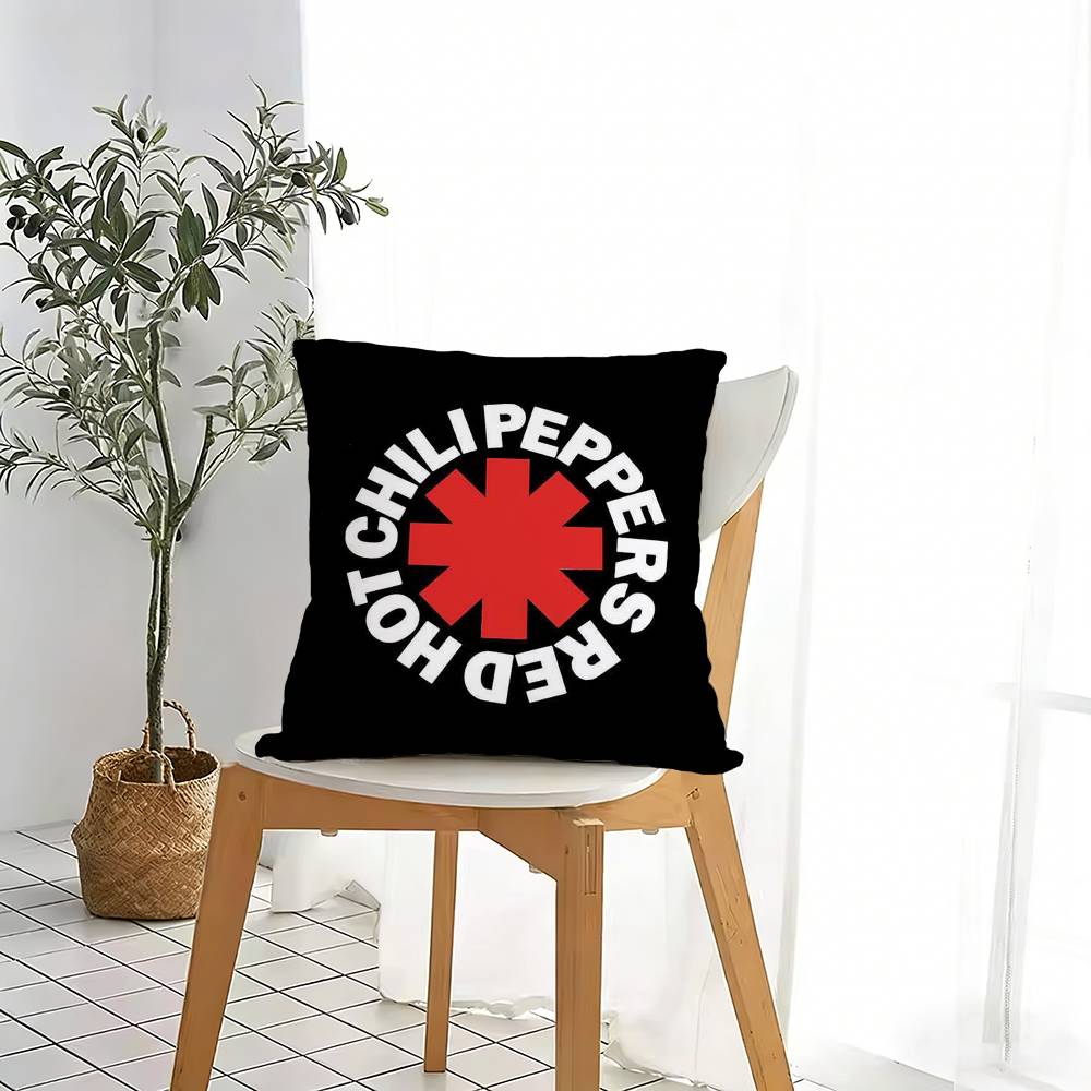 R-Red Hot Chili Peppers Band Pillow Case Cushion Cover Throw Pillow Case For Car Sofa