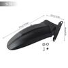 Motorcycle Rear Fenders Extender Mudguard Splash Guard Cover Dirt Shield Fit for NC700S NC700X Easy Installation Plastic