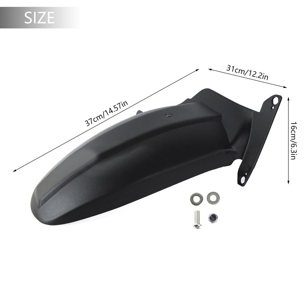 Motorcycle Rear Fenders Extender Mudguard Splash Guard Cover Dirt Shield Fit for NC700S NC700X Easy Installation Plastic