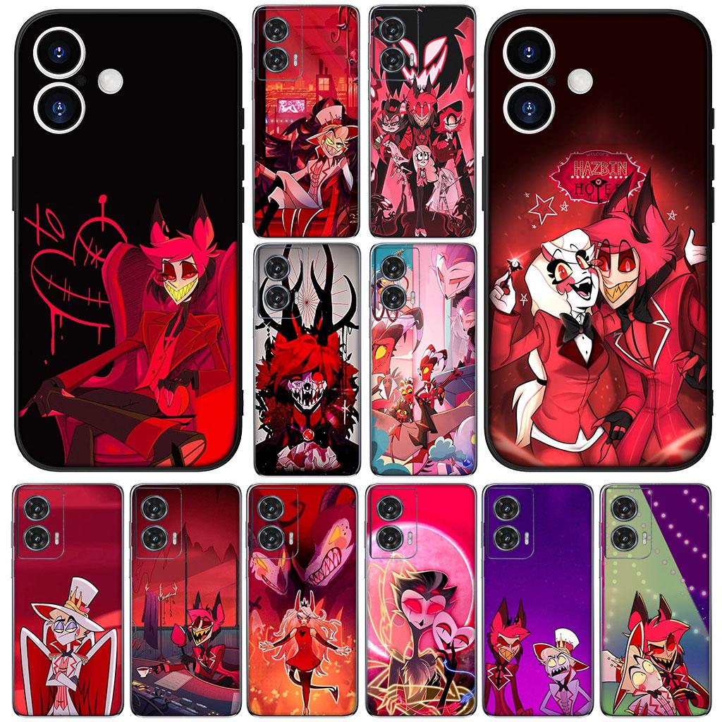 Charile Angel H-Hazbin Hotel Dust for Samsung Galaxy A17 A07 A04 j7 J5 J2 Prime J8 A01 A02 A03 A23 A71 A72 A41 M23 Case