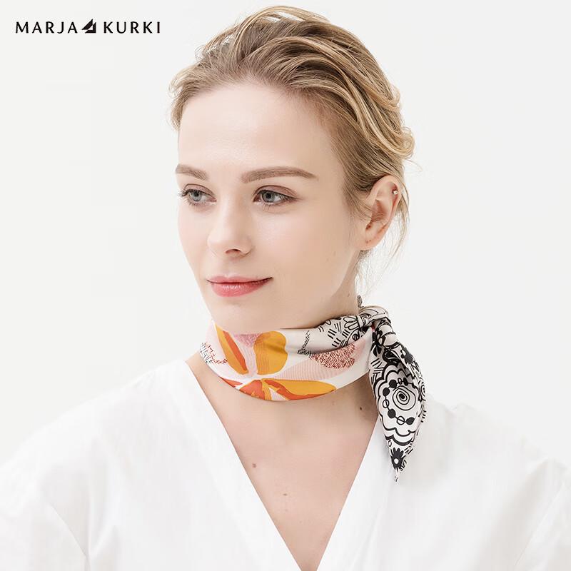 MARJA KURKI Silk Scarf & Eye Mask Set