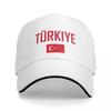 Unisex Sandwich TuRKIYE Turkey Flag And Font Baseball Cap Unisex Women Hip Hop Caps Snapback Golf Hat Fishing