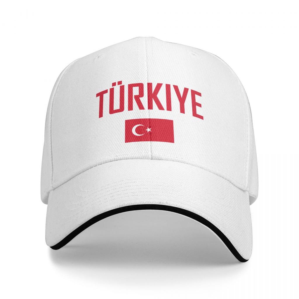 Unisex Sandwich TuRKIYE Turkey Flag And Font Baseball Cap Unisex Women Hip Hop Caps Snapback Golf Hat Fishing