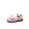 Girls' princess shoes, spring-summer new style children's leather shoes, Korean style girls' soft sole shoes, breathable mesh open-toe sandals
