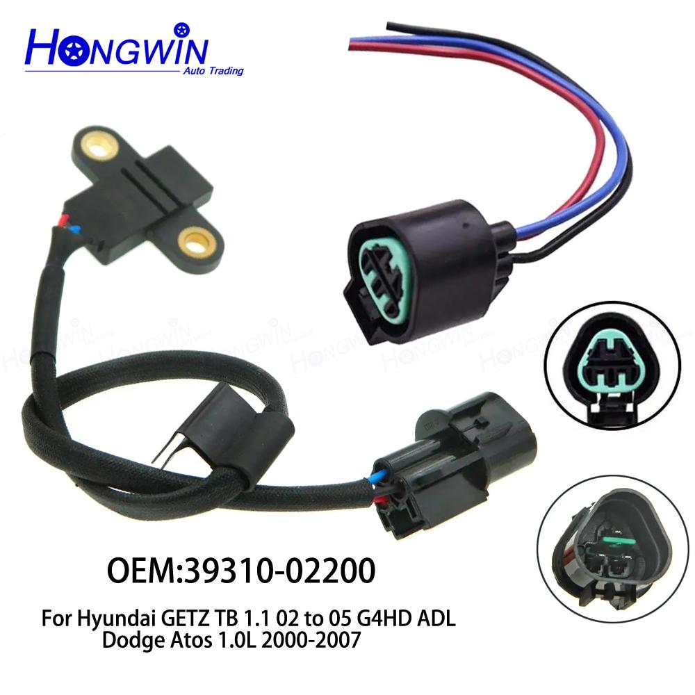 Genuine No.: 39310-02200 New Crankshaft Position Sensor Fits Hyundai Amica, i10, Atos, Getz, Kia Picanto 3931002200 / 393100270