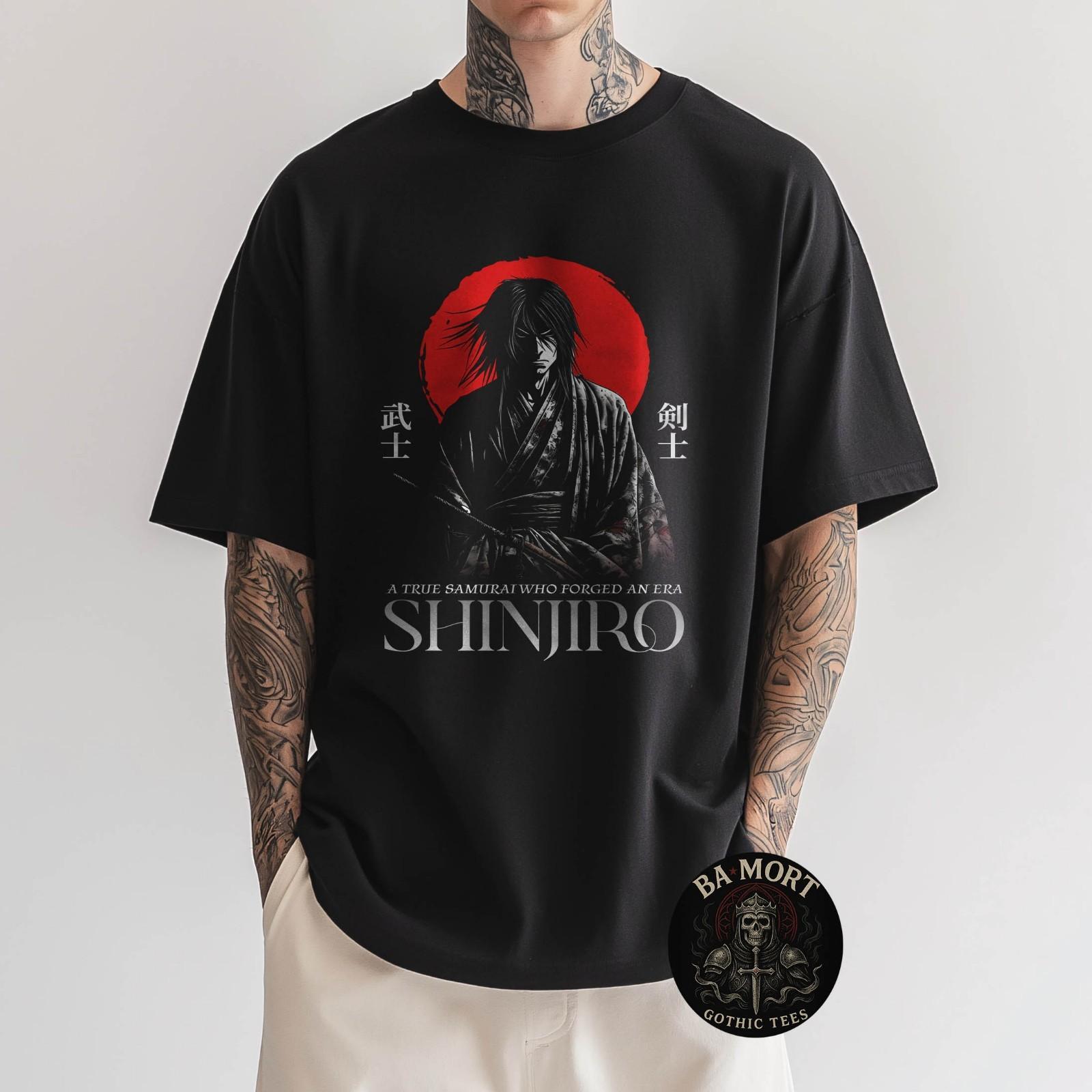 Настоящий Самурай Японский Воин Shinjiro Футболка S разноцветный