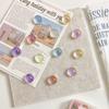 Cross-border Transparent Glitter Pushpins for Photo Wall and Cork Board Decor