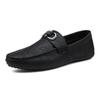 Fashion Loafer Shoes For Men Trendy Leather Slip-on Shoes Moccasins Handmade Male Casual Shoes Moccasins Driving Footwear