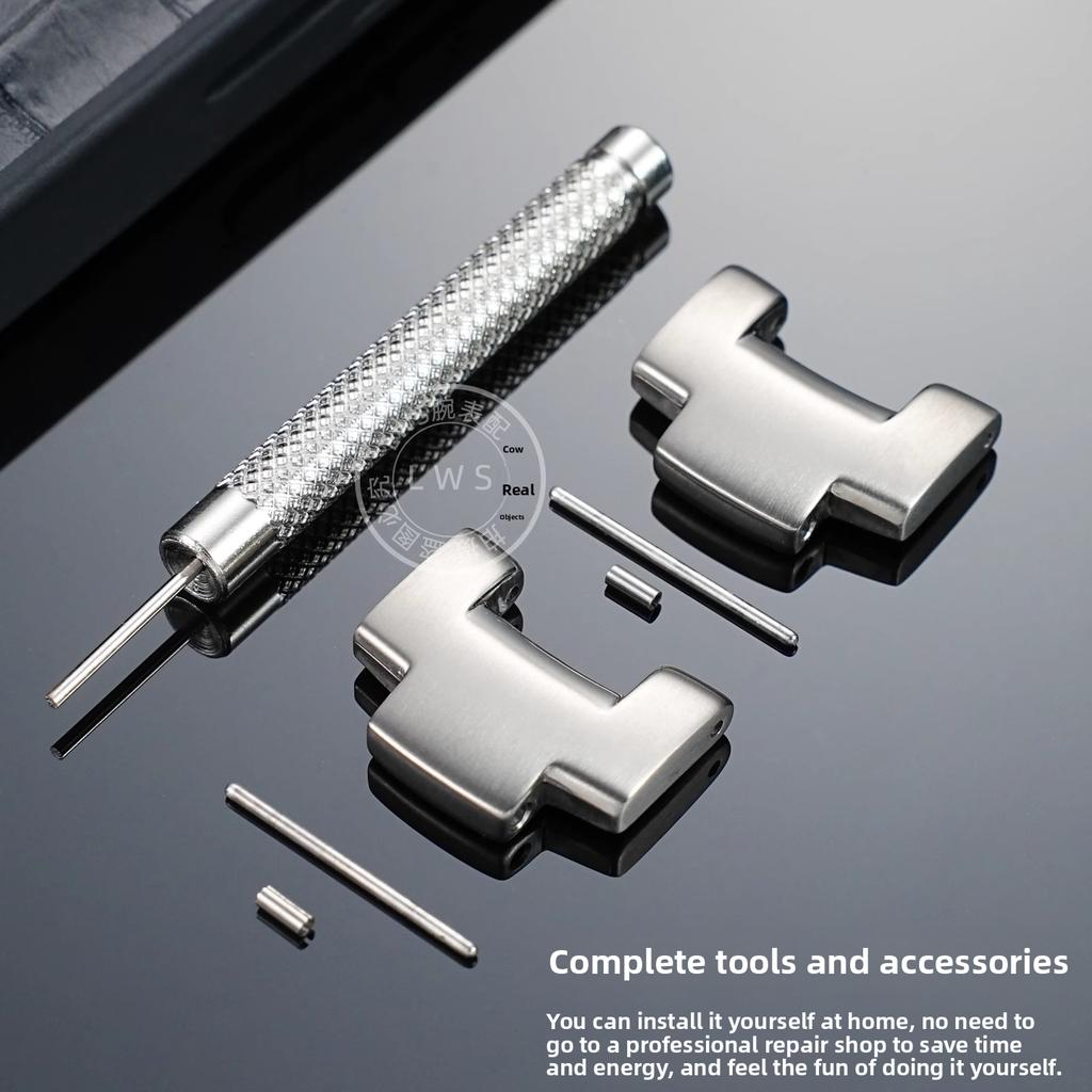 Watch band Metal extension part For Casio Protrek PRG-130Y/240 Prw-150 Titanium alloyl strap Link table section Accessories tool