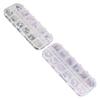 2 Box Salon 3D Skull Pattern Nail Art Slices Clay Halloween Nail Art Sequins Party Decoration for Women