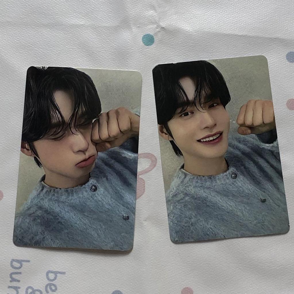 [USED] Kim Ji-woon ZB1 Loss Win B Prize Zebewan Turn Around, Rock-Paper-Scissors Trading Cards 2