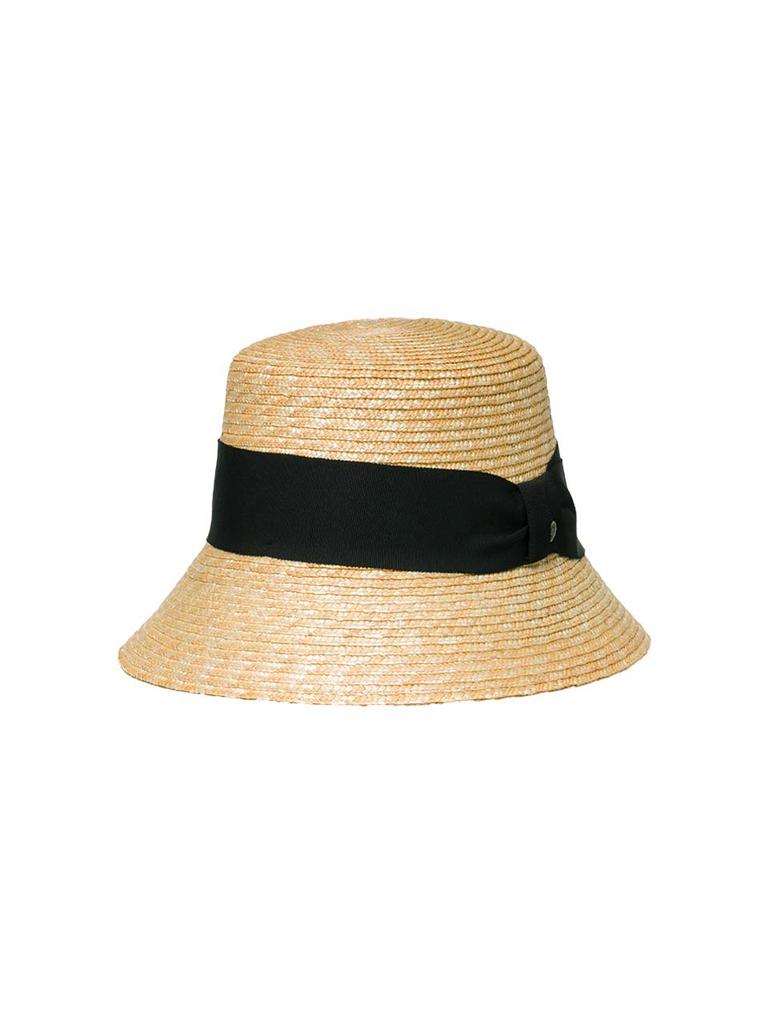 Beulaunhaes Classic Straw Bucket Hat - Natural