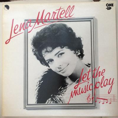 LP Record LENA MARTELL - Let The Music Play OU2229 One-Up 1980 UK Pop Used