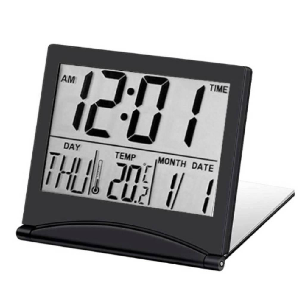 Projection Clock With Digital Calendar Temperature Weather Forecast For Home Office