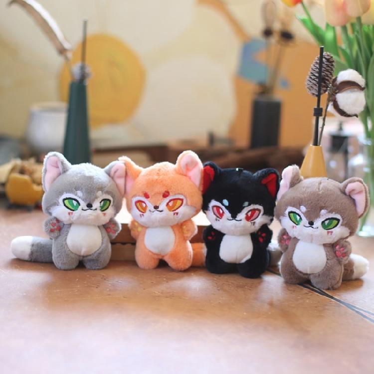 Bag Charm Plush Keychain Plush Material Backpack Pendant Suitable for Bags Keys