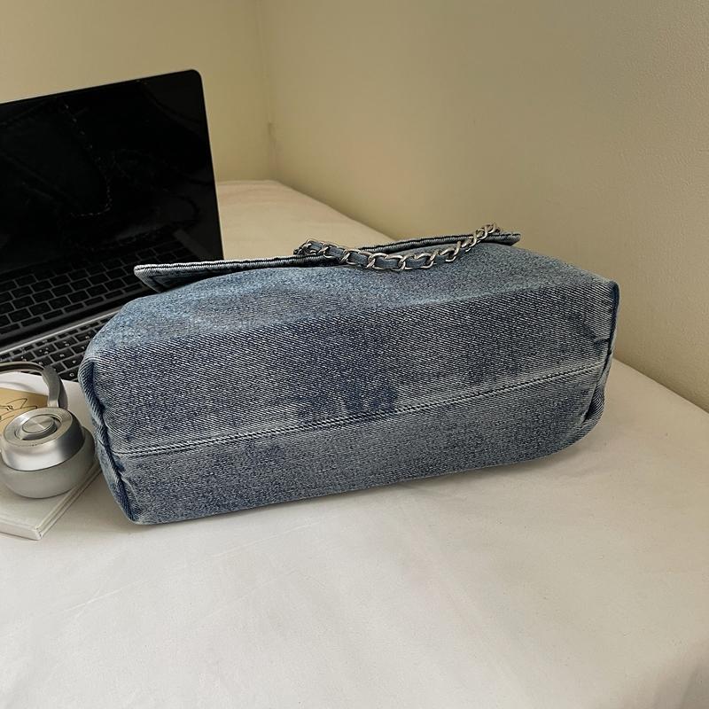 Denim Bag Chains Crossbody Bag Women's Shoulder Bag