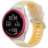 20mm 22mm Uhrenarmband für Garmin Forerunner 570 47mm 42mm/265/255/Venu 3 Halbtransparentes Silikonarmband Vivoactive 6/5 Band