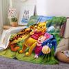1pc Winnie Pooh Tigger flannel Blanket for Super Soft Cute Comfort Blanket for Travel Bedding Couch Sofa Blanket Y73048