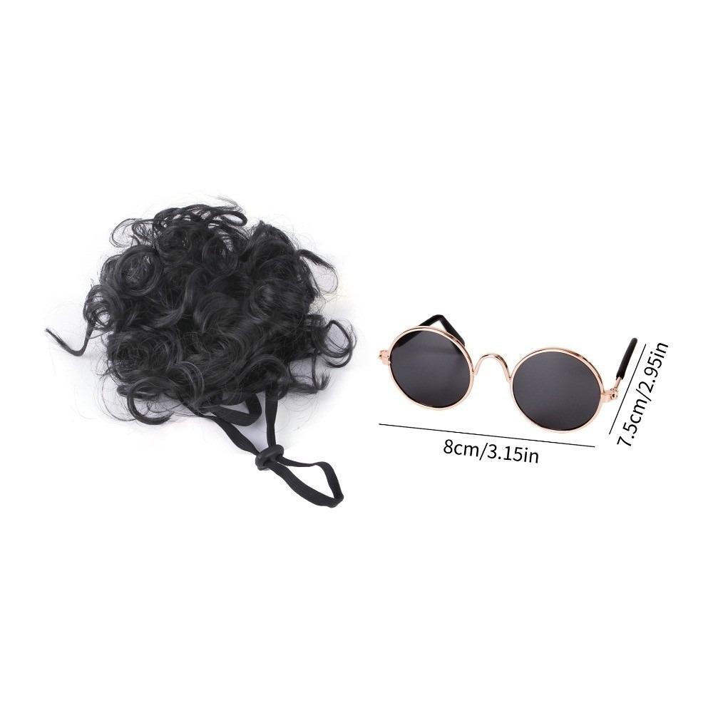 

Adjustable Fit Kitty Wavy Hair Clown s Hair Cat Fake Hair Holiday Photography Set 5
