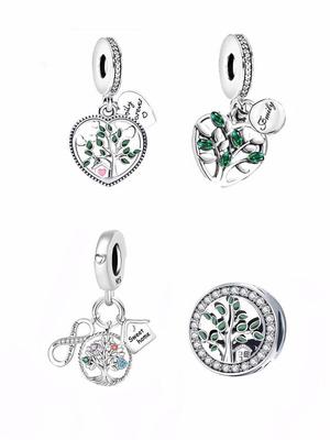 Copper Infinitely Tree Of Life Charms Beads Diy Necklace Making Gift Of High Quality Fine Jewelry For Girl/Womem