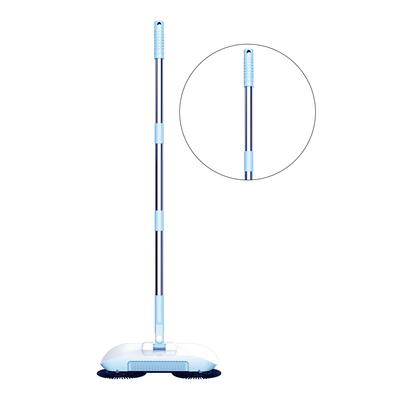 2 In 1 Hand Push Sweeper Wet Dry Dual Use Sweeping Mopping Machine Remove Dust Multifunctonal for All Types of Floors