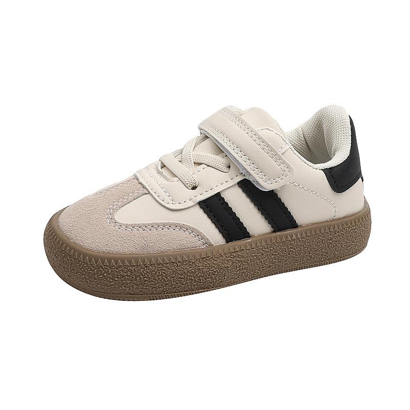 Children's moral training shoes spring and autumn new casual older children's board shoes boys' sports shoes fashion girls' soft-soled shoes 2025