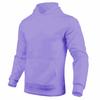 Men's Fleece-Lined Color Block Hoodie for Autumn and Winter