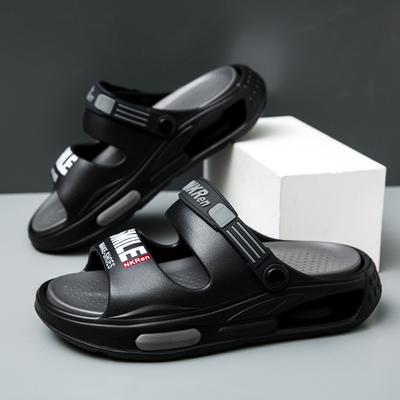Modische Massage-Hausschuhe für Herren, für drinnen und draußen, Sandalen, Strand, Freizeitschuhe, Slides, Herrensandalen, große Größe, bequem, weich, Übergröße