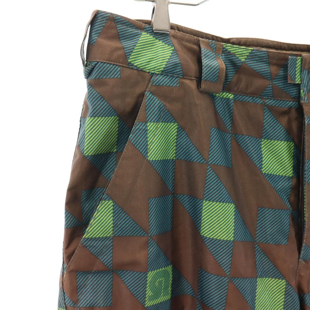 BURTON Overall handle snow board Pants Brown Skiing Men's Used